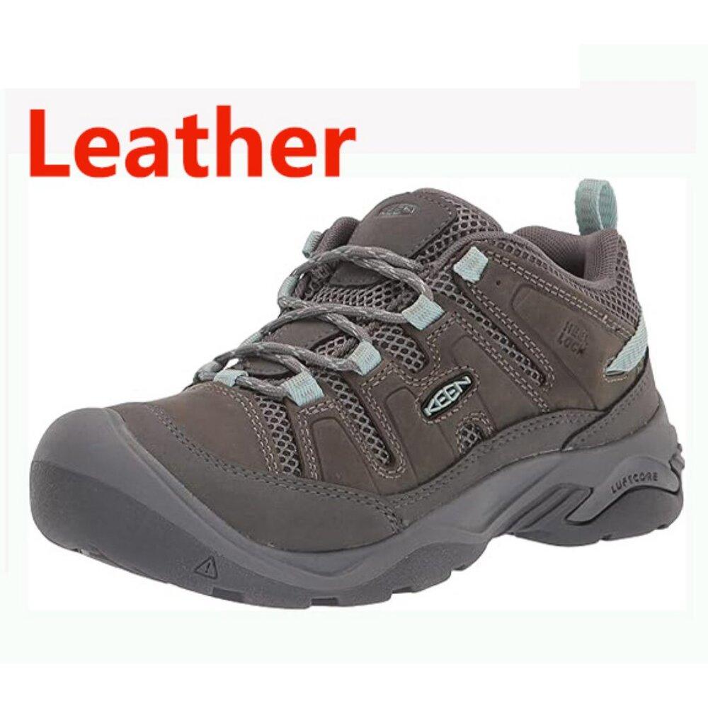 Brand New Keen Women's Circadia Vent Trail Hiking Shoe - Leather Upper
